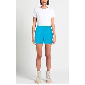 Helmut Lang Women's Lifegaurd Shorts Short Cerulean Blue NWT 210 Sz M